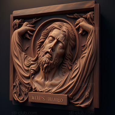 3D model st jesus (STL)